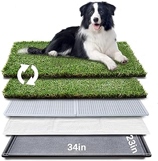 Best artificial grass for dogs potty with tray 2