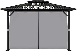 Best privacy curtain for gazebo set of 4