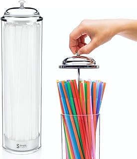 Best straw dispenser for 10 inch straws