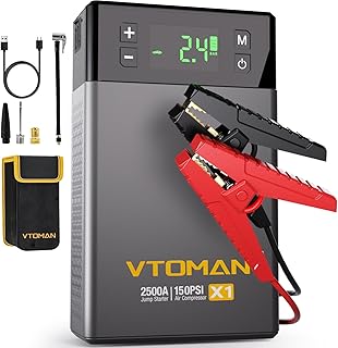 Best battery jump starter with air compressor