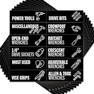 Best drawer labels for tool boxes